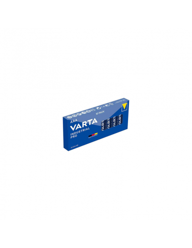 Blister de 10 Piles alcalines AAA/LR03 VARTA PRO 