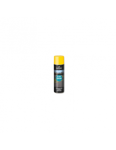 Bombe de peinture tracage au sol JAUNE 500ml