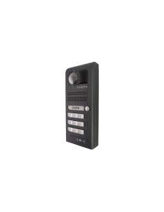 Kit villa 1 appel avec clavier 9 touches finition gris anthracite
