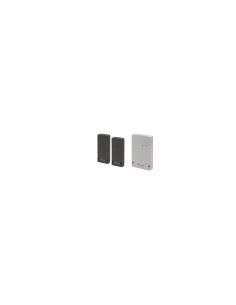 Kit convoyeur radio Bircher 2 contacts + 2 emetteurs anthracite