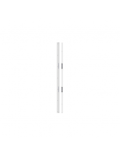 Bandeau cpreg-2-2500mm 2x300dan 12/24 dc+contact ral 9010 blanc conforme nf s 61 937