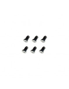 Lot de 6 entretoises pour cremaillère acier 30*12