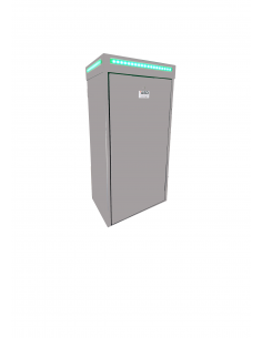 TYTAN Bloquant 800kg GRIS CLAIR 7040 prémonté avec TW90  fdc magnétique