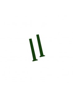 Paire de potelet H500mm Thermolaqué Vert