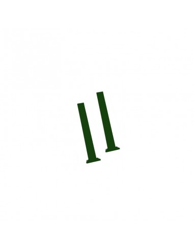 Paire de potelet H500mm Thermolaqué Vert