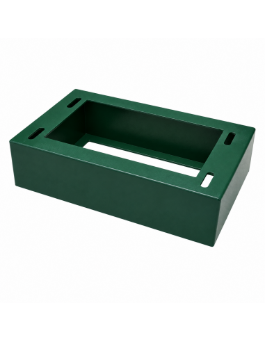 Réhausse pour caisson Tytan-mini tytan 100mm thermolaqué ral 6005 Vert