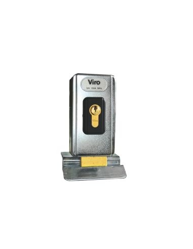 Serrure verticale Viro 12v avec barrilet non traversant
